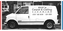 Bill's Carpet and Upholstery Cleaning's First Truck